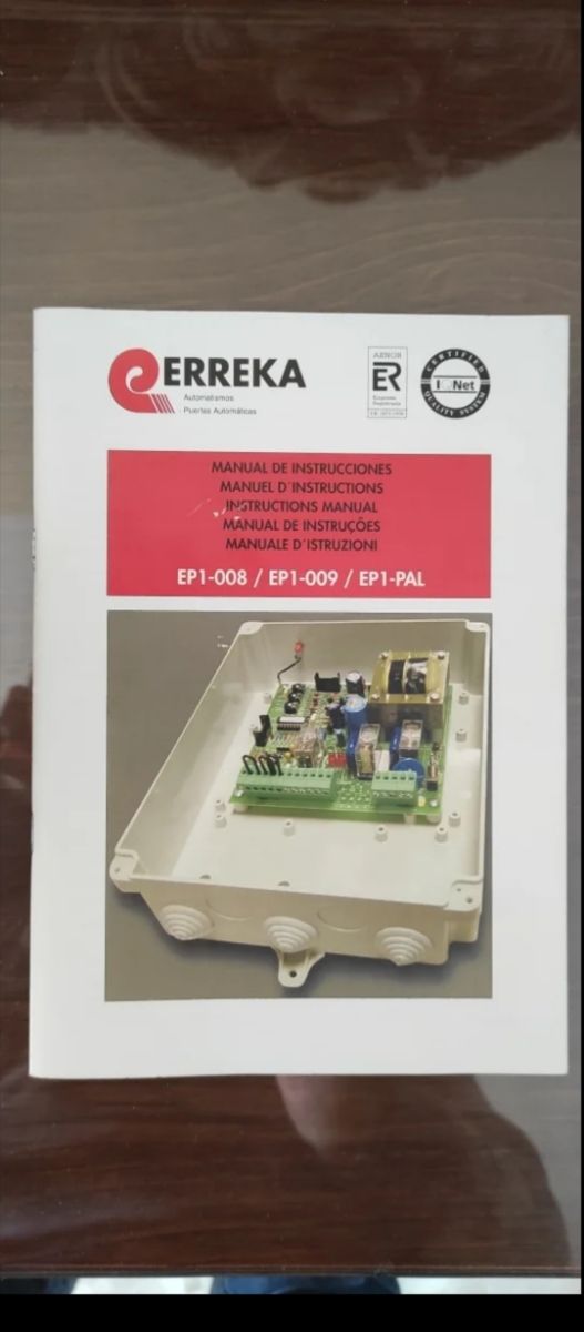 Manuale utente ERREKA