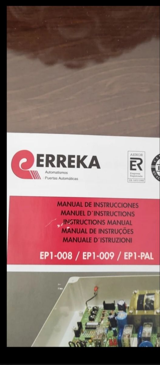 Manuale utente ERREKA
