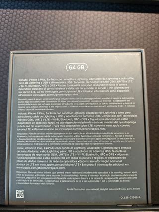 iPhone 8 PLUS 64 GB Pantalla rota