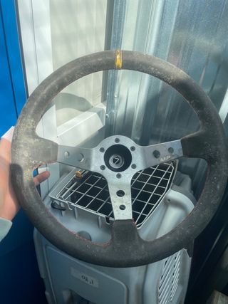 Volante desplazado