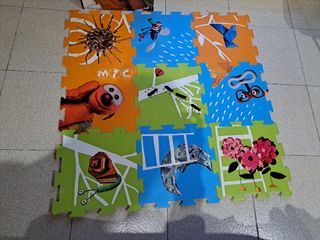 Puzzle Alfombra suelo Mic