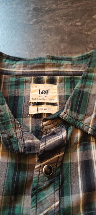 Camicia scozzese Lee