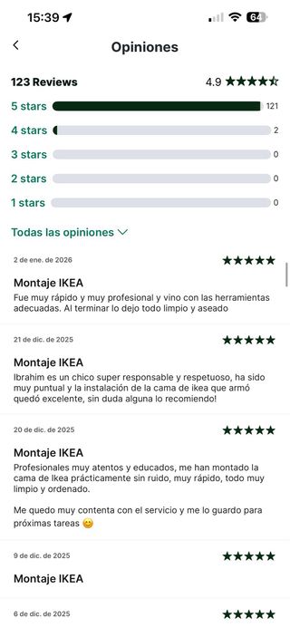 Montador de muebles, montaje de muebles express