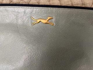 bolso de mano de piel