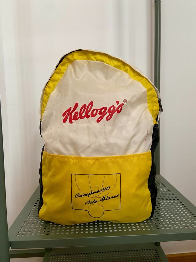 Mochila antigua Kellogg’s años 90