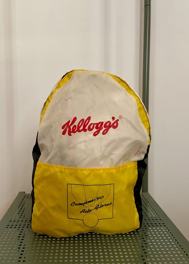 Mochila antigua Kellogg’s años 90