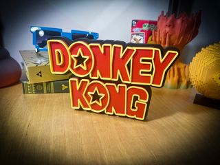 Letrero Donkey Kong