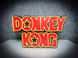 Letrero Donkey Kong