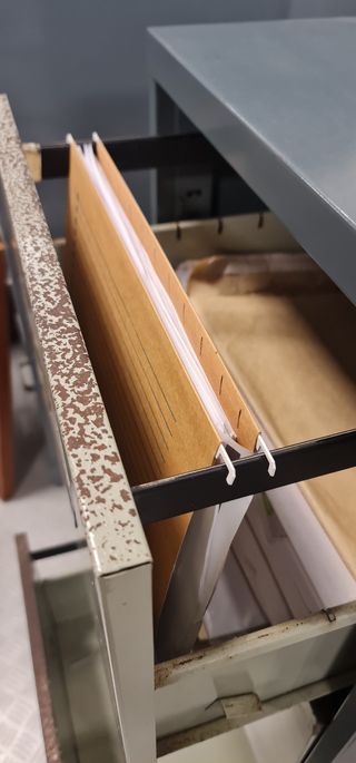 Archivador de 3 cajoneras metálico