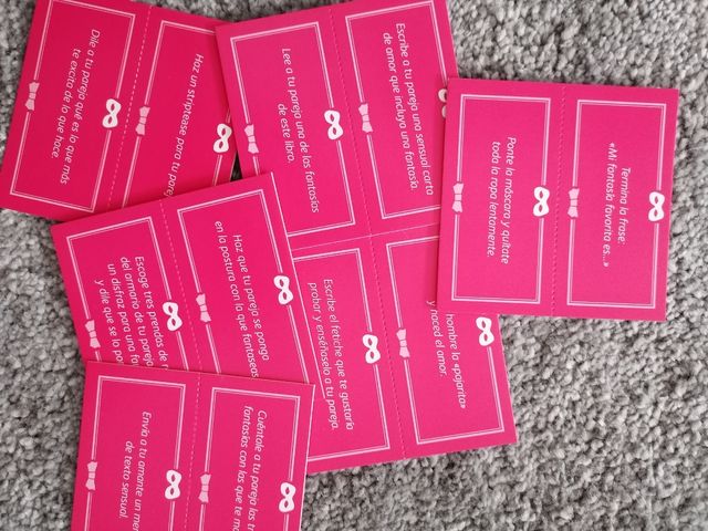 Lote talonario + caja con juegos