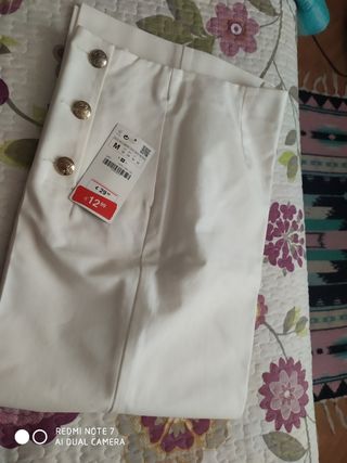 Pantalón vestir zara