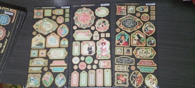 Chipboard Graphic 45 - varios modelos