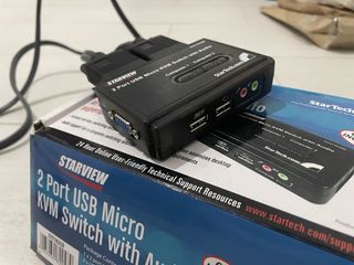 Starview KVM Switch 2 Port USB 