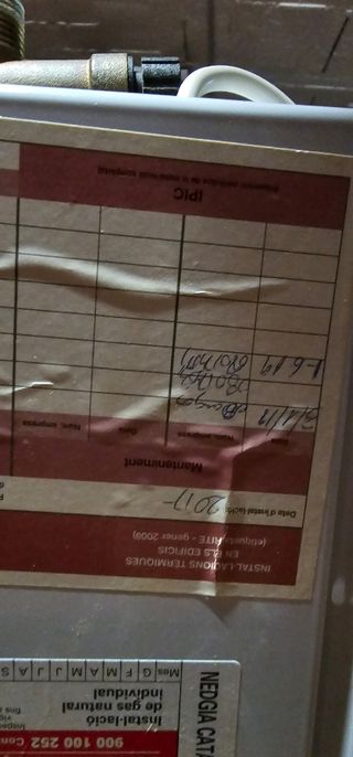 Calentador estanco saunier duval