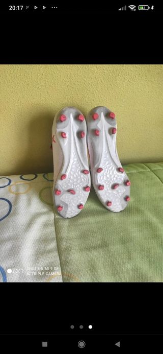 Botas de fútbol niño n36