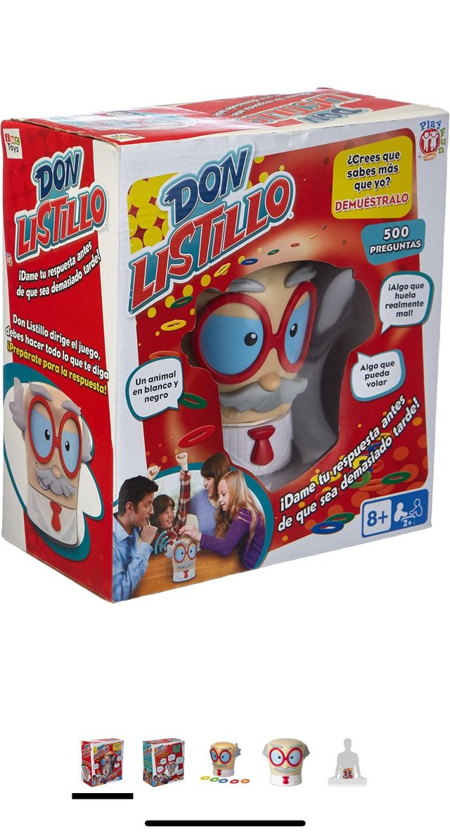 Juego de mesa Don Listillo a estrenar