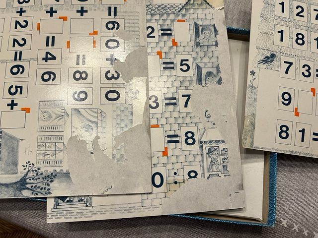 gioco la casa dei numeri vintage 1988