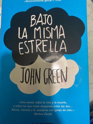 Libro Bajo la misma estrella