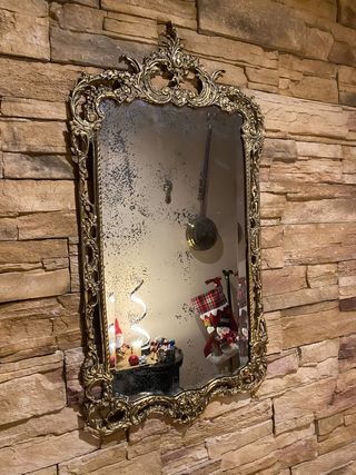 ESPEJO BRONCE VINTAGE