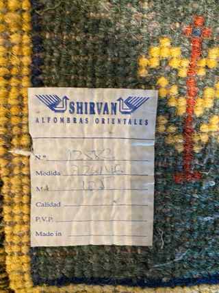 Alfombra Oriental de lana Shirwan