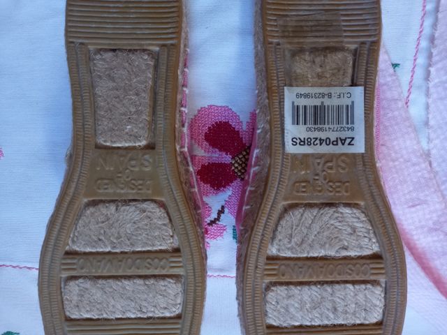 Alpargatas rosas💟 Pink espadrilles💟