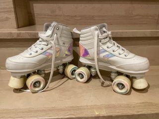 Patines ruedas. Roller artístico niña
