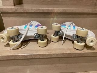 Patines ruedas. Roller artístico niña