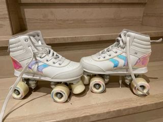 Patines ruedas. Roller artístico niña