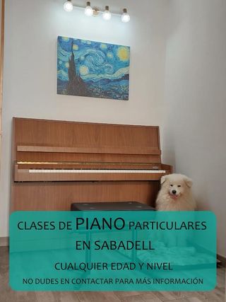 Clases de piano particulares en Sabadell