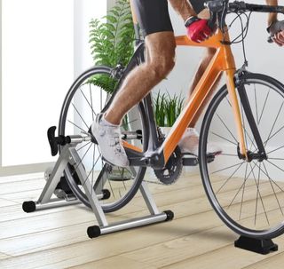 HOMCOM Rodillo Entrenamiento Bicicleta 5 Niveles d