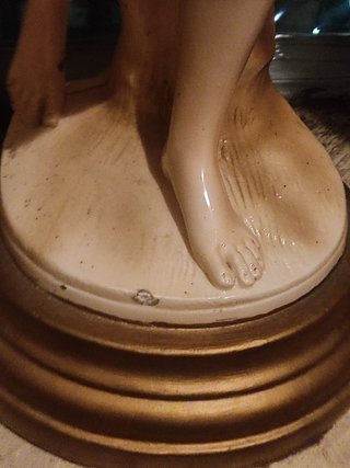 Figura porcelana segadora