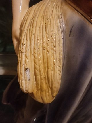 Figura porcelana segadora