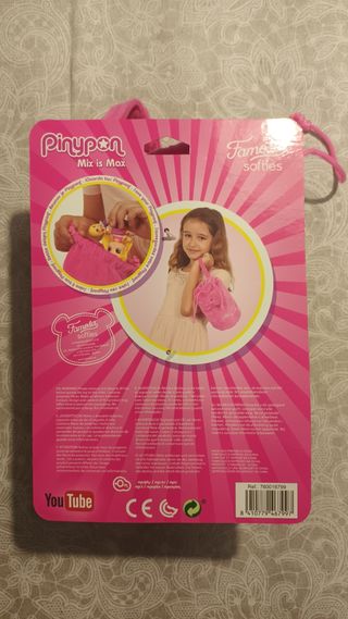 Bolsa porta PIN Y PON Famosa Softies