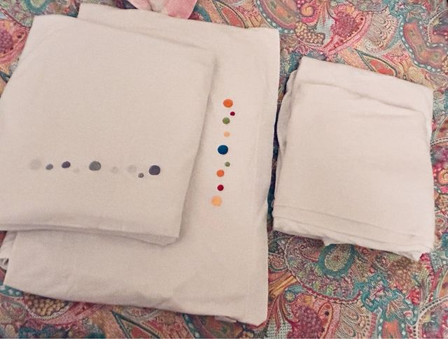 2 Juegos de sabanas cuna/ convertible