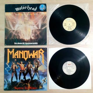 LPs MOTÖRHEAD, MOLLY HATCHET, MARILLION, MANOWAR