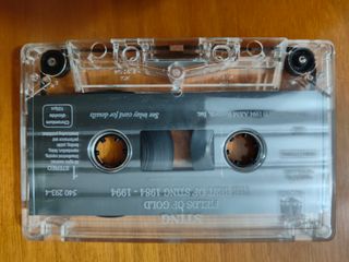 Musicassetta THE BEST OF STING Fields of Gold