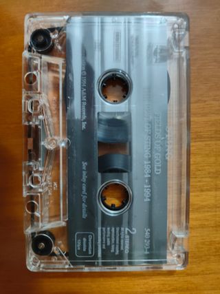 Musicassetta THE BEST OF STING Fields of Gold