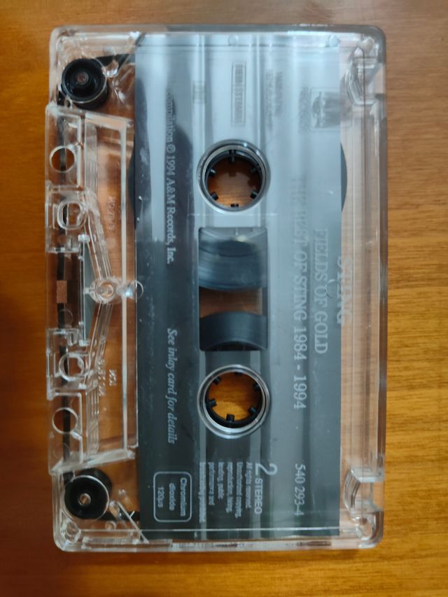 Musicassetta THE BEST OF STING Fields of Gold