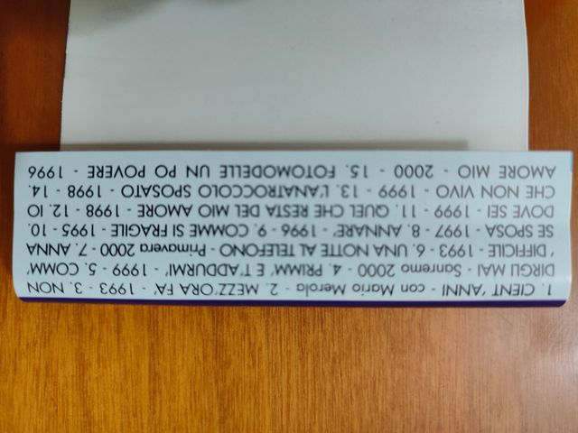 Musicassetta LE FAMOSE DI GIGI D'ALESSIO