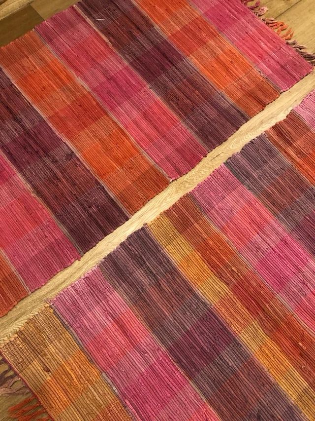 alfombras pie de cama, baño