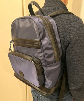 Zaino Liu Jo Unisex blu Cerniera tasche mai usato