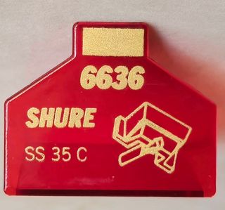 Aguja tocadiscos FOX 590 DST-W SD 35 DIAMANTE ♦️