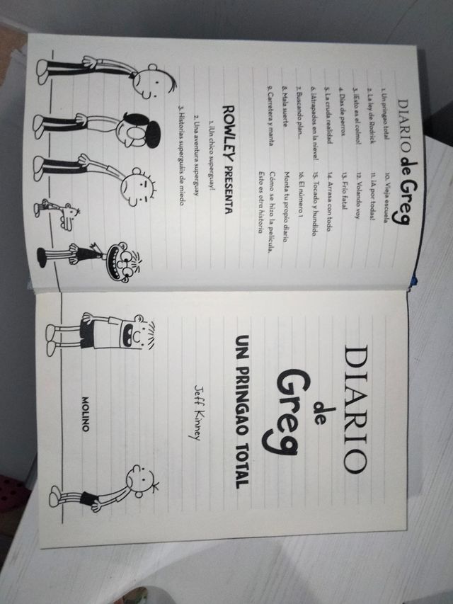 Libro diario de Greg