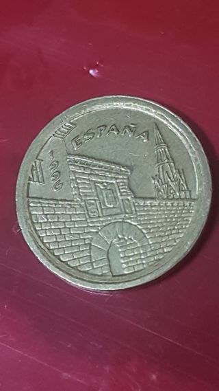 Moneda 5 pesetas La rioja