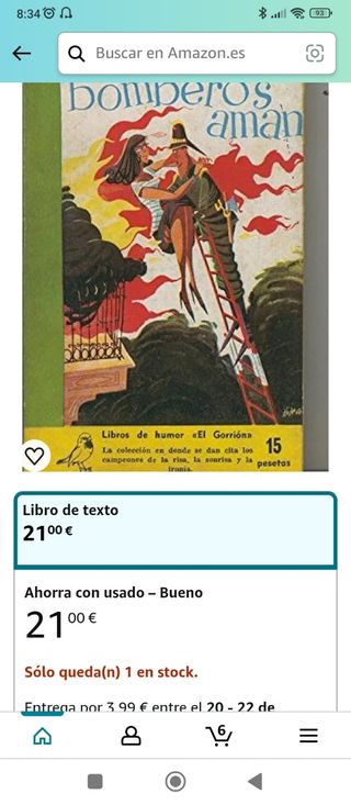 Libro CUANDO LOS BOMBEROS AMAN