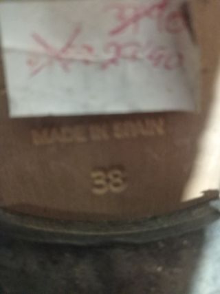 Botines 38