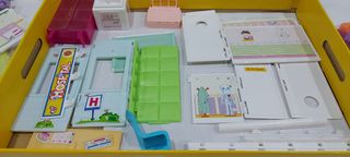Juguete reto Hospital Barriguitas con su caja orig