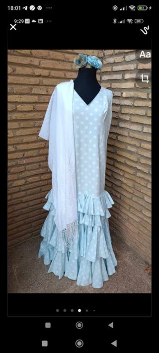 Bonitos trajes de flamenca