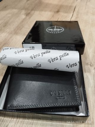 Portafoglio uomo vera pelle