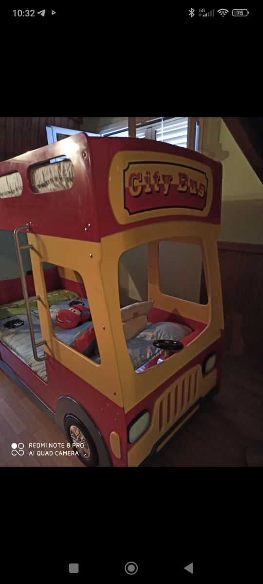 Cama infantil autobús
